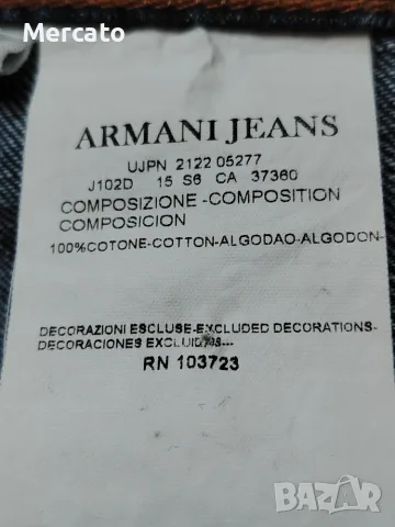Armani Jeans къси дънкови панталони, снимка 6 - Къси панталони и бермуди - 55544169