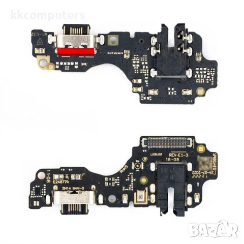 Конектор зареждане за MOTOROLA G32 (XT2235) на платка с микрофон и компоненти
