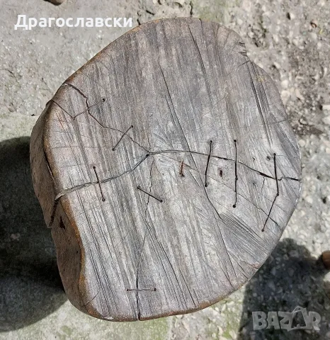 Трикраки стари столчета и маси, стол, маса паралия, синия, снимка 9 - Други - 55433914