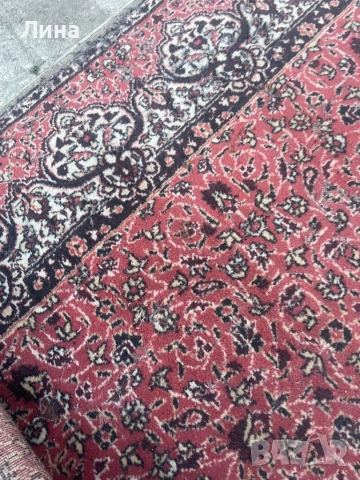Персийски килим със забележки, снимка 8 - Килими - 54346681