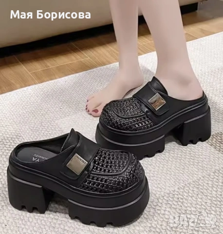 Уникално дамско сабо 38, снимка 6 - Чехли - 54519981