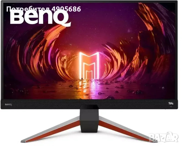 Гейминг монитор BenQ - Mobiuz EX2710Q, 27", 165Hz, 1ms, FreeSync, снимка 3 - Монитори - 55508715