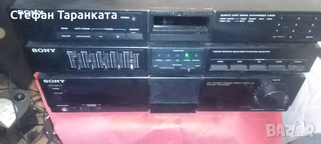 Sony Аудио уредба работи си на AUX