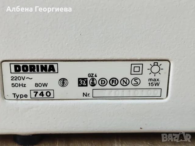 Шевна машина PFAFF hobby 317 , снимка 8 - Шевни машини - 55601502