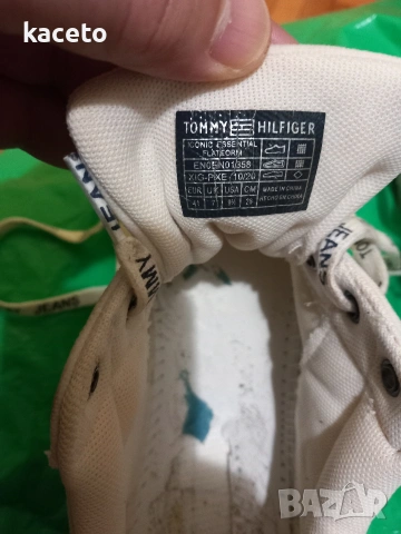 Оригинални кецове TOMMY HILFIGER размер -41, снимка 9 - Кецове - 54032695