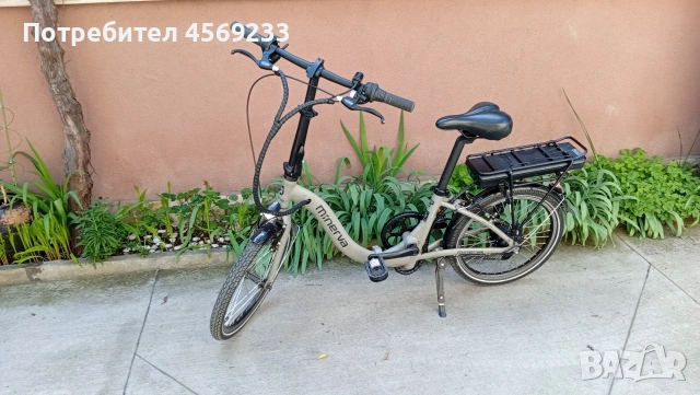 електрически велосипед-сгъваем