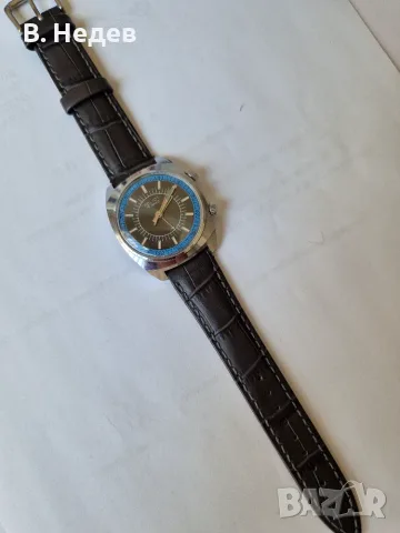 POLJOT Alarm; Полет звънец, кал 2612.1, СССР, т. зелен ЦБ!, снимка 9 - Мъжки - 55527469