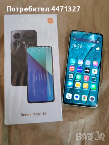Xiaomi Redmi Note 13 4G 8GB/256GB като нов, зелен, снимка 9 - Xiaomi - 54368525