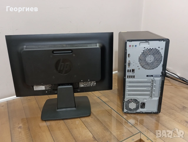 Kомпютър HP 290 G2 I3-8100  + монитор , клавиатура и мишка, снимка 5 - Работни компютри - 54797150