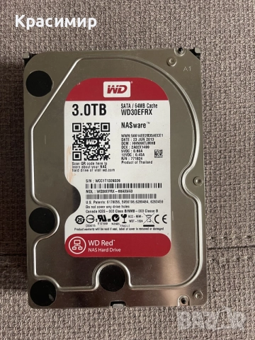 4TB и 3TB - 3.5” дискове, снимка 2 - Твърди дискове - 55504605