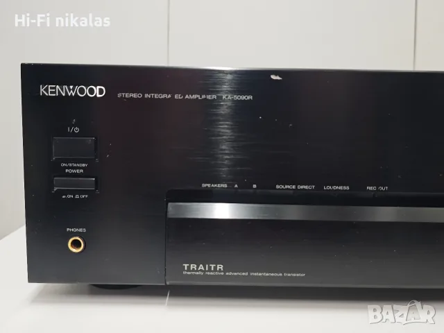 стерео усилвател Hi-Fi KENWOOD KA-5090R, снимка 2 - Ресийвъри, усилватели, смесителни пултове - 55653022