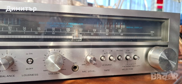 Kenwood kr-2010 , снимка 3 - Ресийвъри, усилватели, смесителни пултове - 54159172