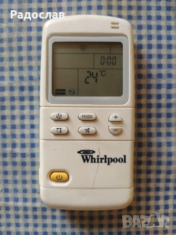дистанционно за климатик Whirlpool , снимка 2 - Климатици - 55104419