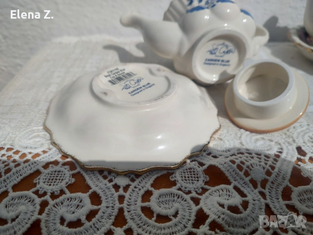 2 уникални чайника Cardew Royal Albert, Country Roses, Old Blue Willow, снимка 13 - Други - 54775710
