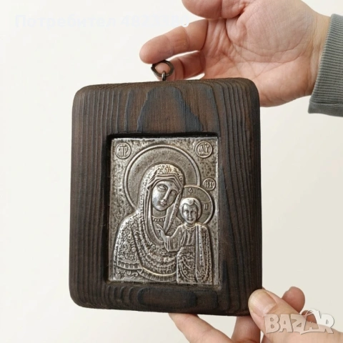 Богородица с младенеца , снимка 3 - Икони - 54492887