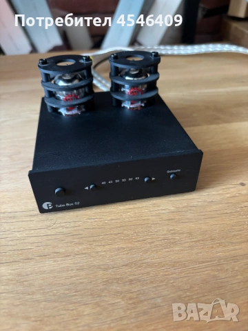 Pro-Ject Tube Box S2 – Лампов грамофонен предусилвател (Като НОВ)