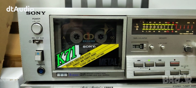 Триглав касетен дек, Sony TC-K71, снимка 8 - Декове - 54915826