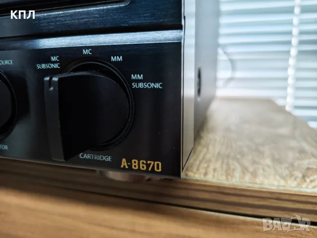 Усилвател ONKYO Integra A-8670, снимка 5 - Ресийвъри, усилватели, смесителни пултове - 55643445