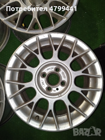 Джанти BBS 4X100 15" ET29, снимка 4 - Гуми и джанти - 54256086