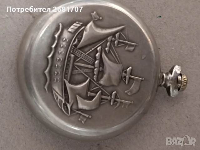 джобен часовник Молния кораб , снимка 3 - Джобни - 54979329
