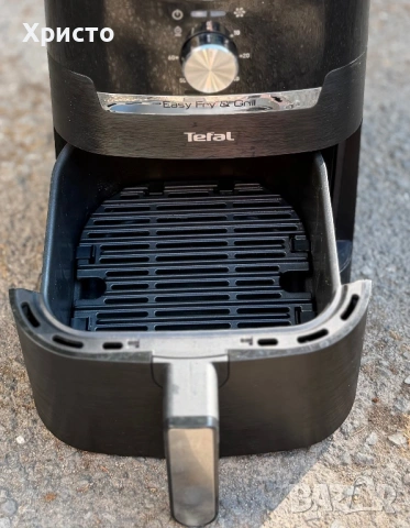 Уред за готвене с горещ въздух Tefal Easy Fry & Grill EY501815, 1400W, капацитет 4.2L, снимка 7 - Фритюрници - 54787751