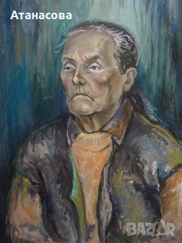 МАРИЯ ЙОВАНОВИЧ картина Портрет масло #2