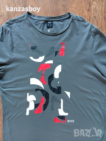 Hugo Boss Graphic logo - мъжка тениска р-р XL, снимка 4 - Тениски - 55066326