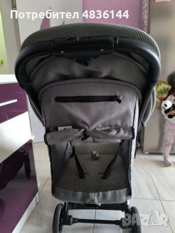 Детска лятна количка Kikka Boo Eden Grey, снимка 6 - Детски колички - 54652799