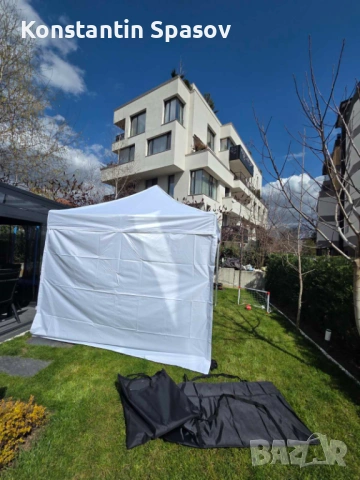Професионална Алуминиева шатра 3х3м, снимка 17 - Друго търговско оборудване - 54155357