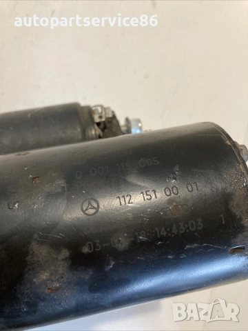 Стартер Мотор за Mercedes S500 W220 306HP (2003) 0001115005 , снимка 2 - Части - 55202079