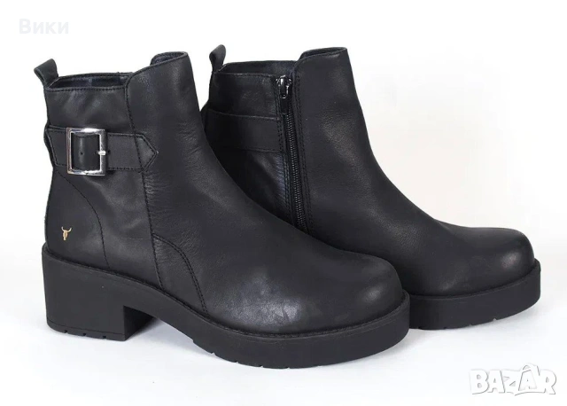 Дамски боти 41 номер  естествена кожа - Windsor Smith 