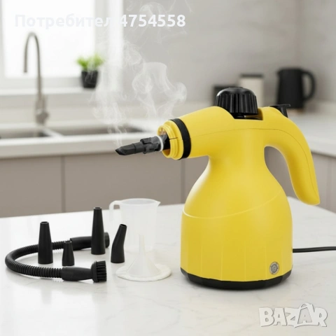 Мултифункционална ръчна парочистачка – 1000W пара за дълбоко почистване, снимка 2 - Парочистачки и Водоструйки - 54035941