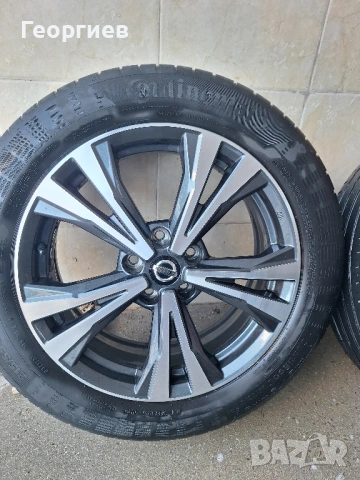 Алуминиеви джанти с гуми Nissan Qashqai , снимка 3 - Гуми и джанти - 54903509