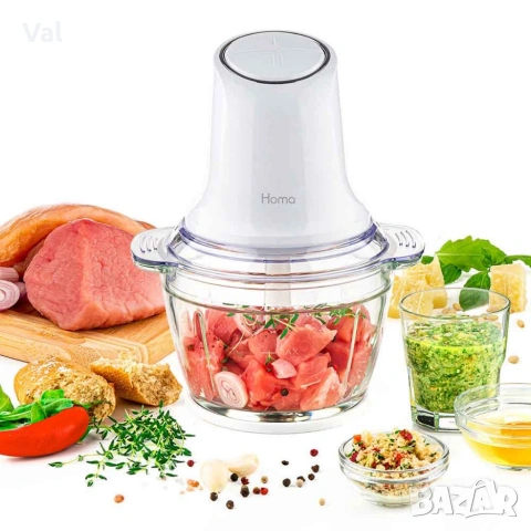 Мини чопър Homa HBC-5088 Cadis, стъклена купа, снимка 5 - Чопъри и пасатори - 54842085