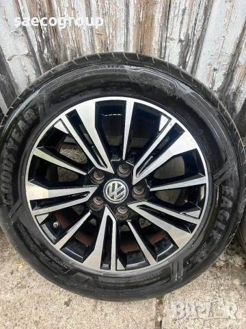 Оригинални джанти 5X120  на Volkswagen Multivan,Bulli,Transporter, снимка 4 - Гуми и джанти - 55115981