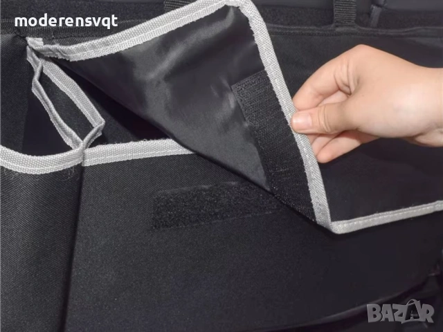 Автомобилен органайзер за багажника, сгъваема чанта за автомобилни аксесоари, снимка 4 - Аксесоари и консумативи - 53988901