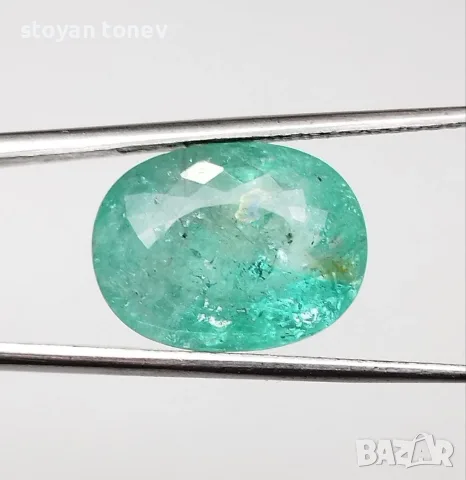 💎 ИЗКЛЮЧИТЕЛЕН ЕСТЕСТВЕН ПАРАИБА ТУРМАЛИН – 4.96 КАРАТА СЪС СЕРТИФИКАТ GAL NYC! 💎, снимка 2 - Други - 55438763