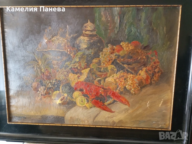 Картина -натюрморт , снимка 2 - Картини - 54637333