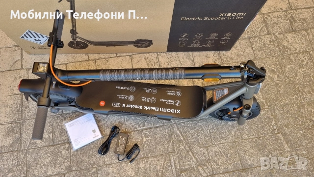 Електрическа тротинетка Xiaomi 6 Lite, одобрена за обществени пътища, гуми 10" с камера, батерия 216, снимка 5 - Велосипеди - 55075644