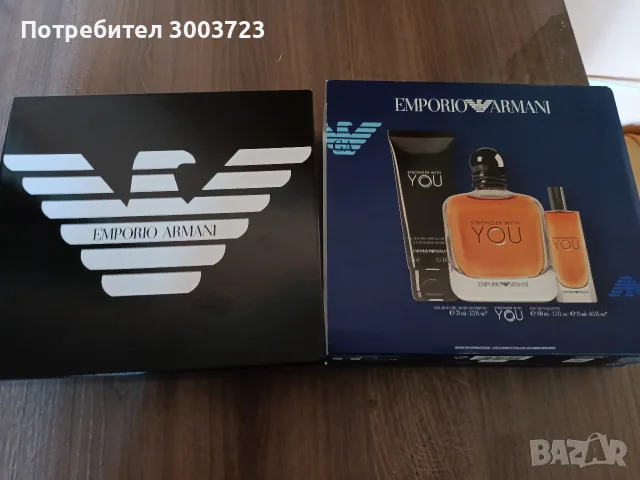 emporio Armani stonger with you, снимка 2 - Мъжки парфюми - 55660456