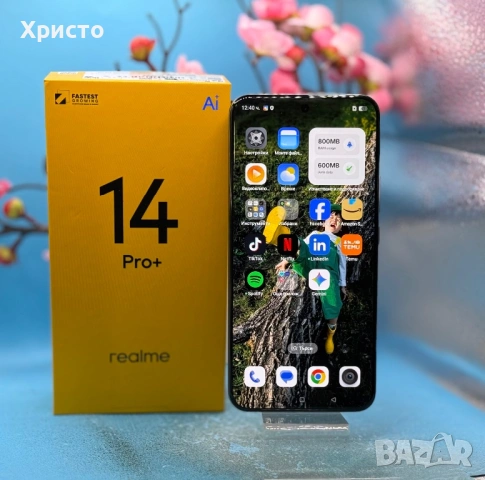 Realme 14 Pro+ 5G, Dual SIM, 512GB, 12GB RAM, Suede Grey , снимка 2 - Xiaomi - 54481057