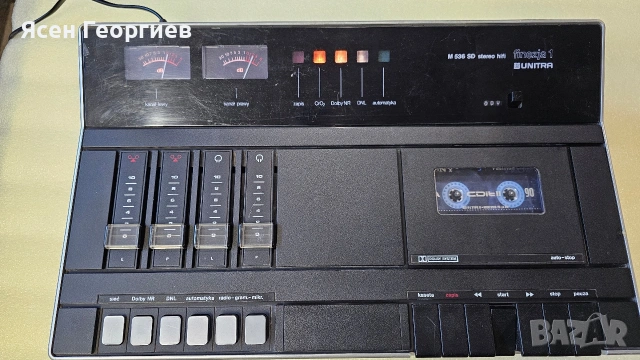 Unitra Finezja 1 M536 SD – винтидж касетен дек (работи, за профилактика)