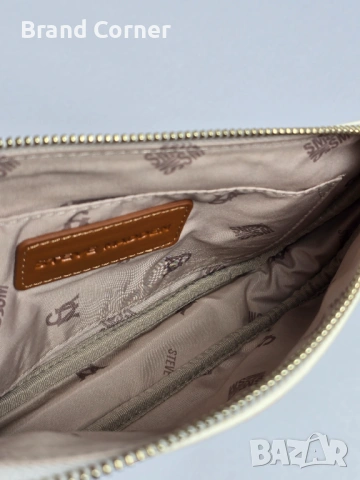 Нова дамска чанта Steve Madden с цветен монограм, снимка 4 - Чанти - 54355076