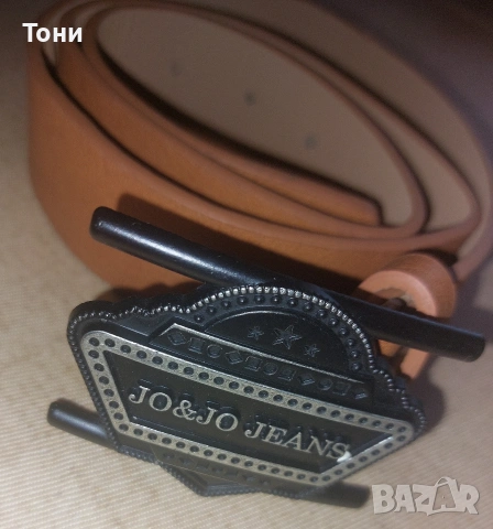 Jo & Jo Jeans Оригинал Нов Стилен Кожен Дамски Колан , снимка 6 - Колани - 55153879