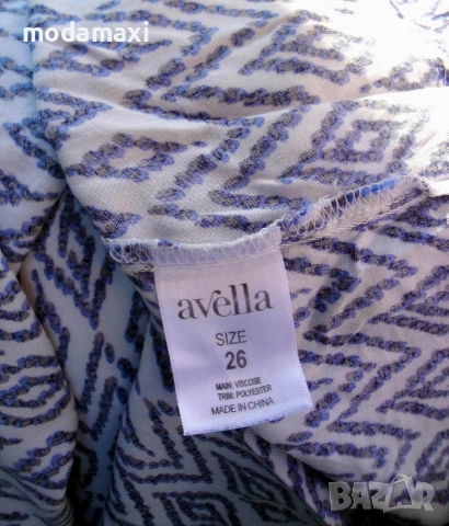 4XL Нова туника Avella  в синьо и бяло , снимка 7 - Туники - 55054295