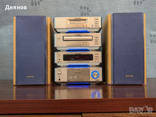 мини система AIWA XR-M99 MKII , отлична! Аудио компонент. , снимка 5 - Аудиосистеми - 54239990