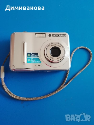 Фотоапарат Самсунг Samsung D760 за ремонт или части, снимка 7 - Фотоапарати - 54489354