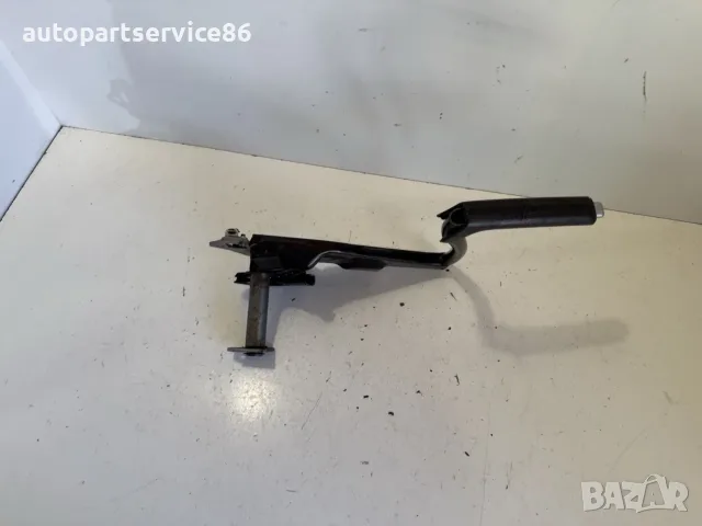 Предна ръкохватка на ръчна спирачка черна кожа за Volvo C30 (2012) OEM, снимка 2 - Части - 55617308