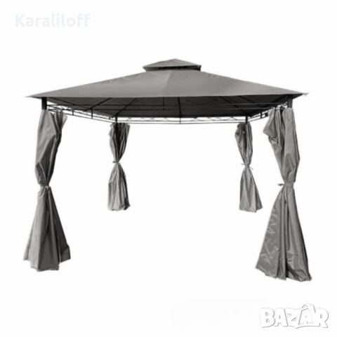 Шатра MUHLER  – Просторна, стабилна и стилна защита за вашето открито пространство, снимка 4 - Градински мебели, декорация  - 53990056