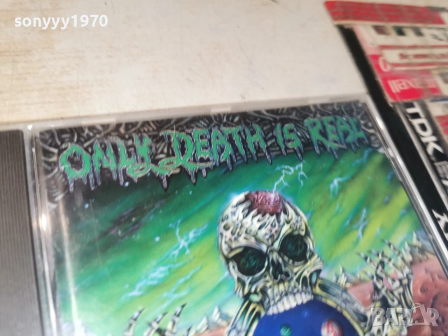 ONLY DEATH IS REAL CD 2-ВНОС GERMANY 0406261001H2E6R, снимка 5 - CD дискове - 54774057